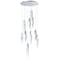 Et2 Quartz 10-Light 20" Wide Polished Chrome Pendant Light E31247-20PC - alternate 1